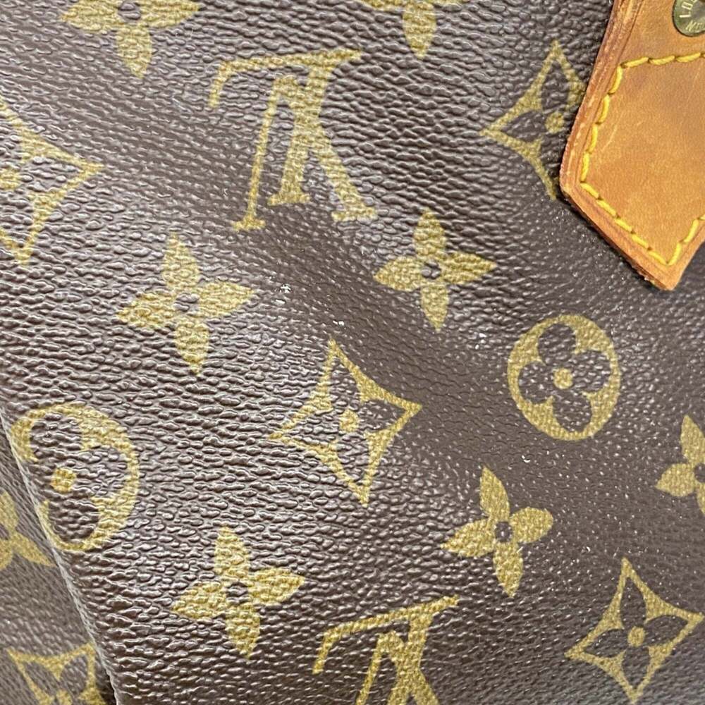 LOUIS VUITTON Brown Monogram Speedy 35 Bag - Picture 12 of 13